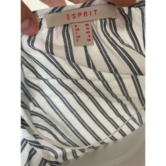 Esprit Embroidered Peasant Top - Picture 4 of 4